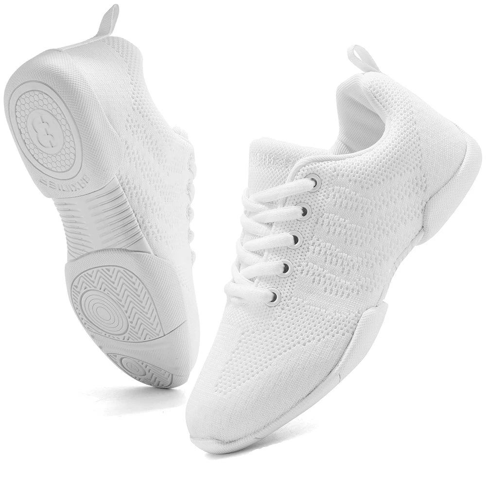 White Cheer Sneakers
