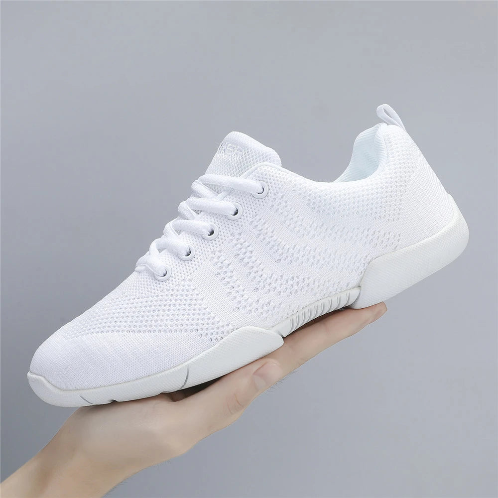 White Cheer Sneakers