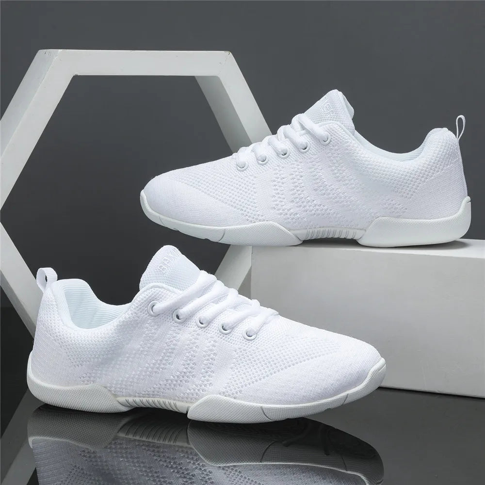 White Cheer Sneakers