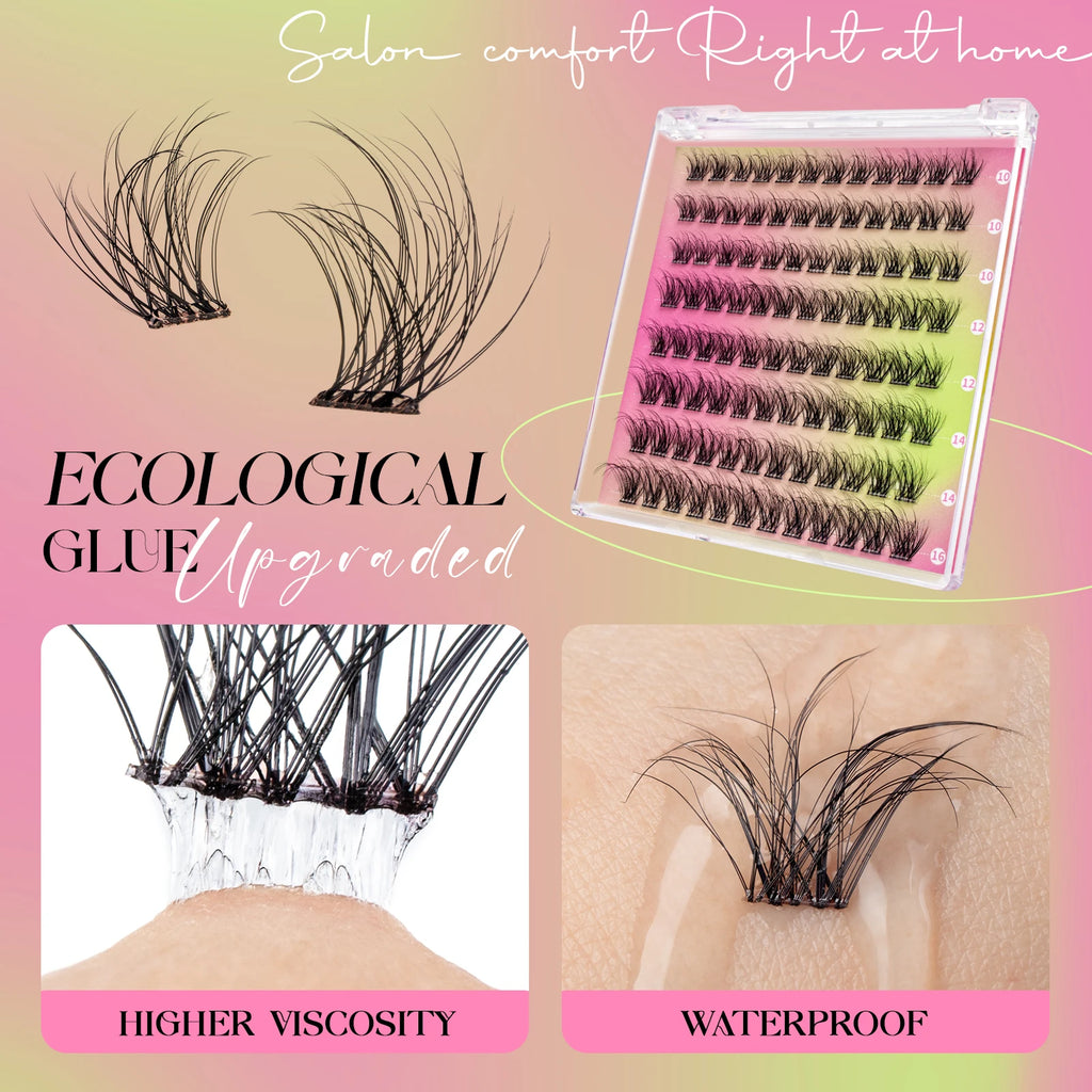 Self Adhesive Cluster Lashes