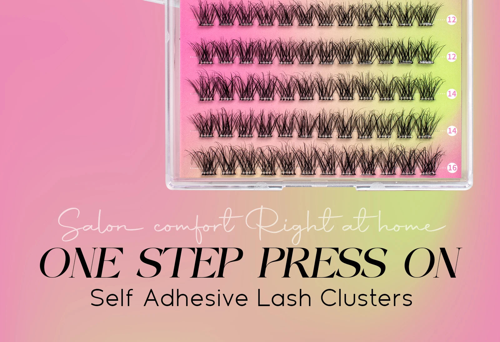 Self Adhesive Cluster Lashes