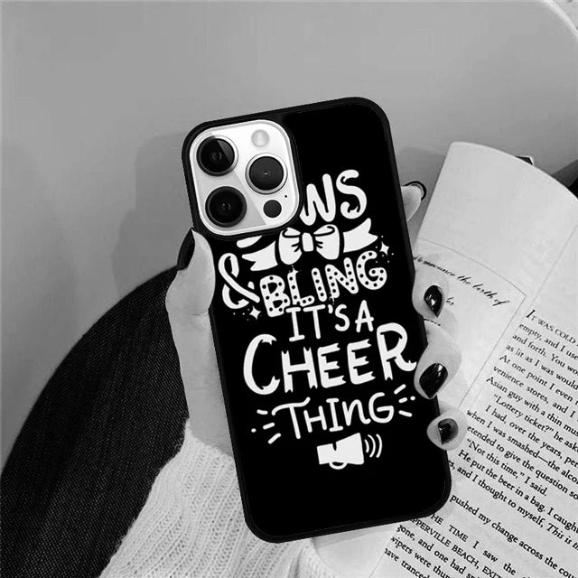 Funny Cheerleading Phone Case Cover